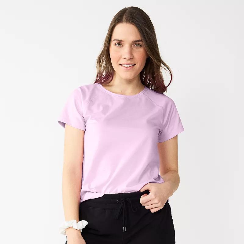 Women's Tek Gear® Essential Core Raglan Tee,  Product Image