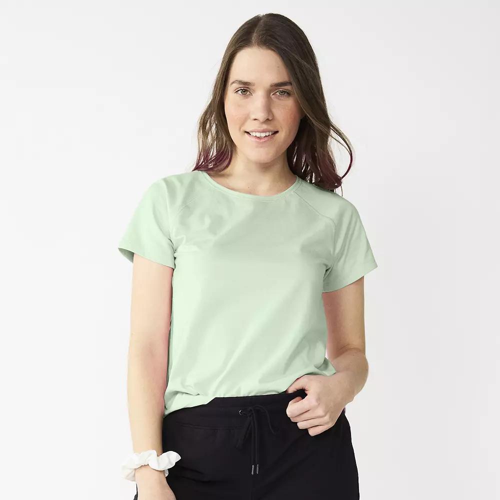 Women's Tek Gear® Essential Core Raglan Tee,  Product Image