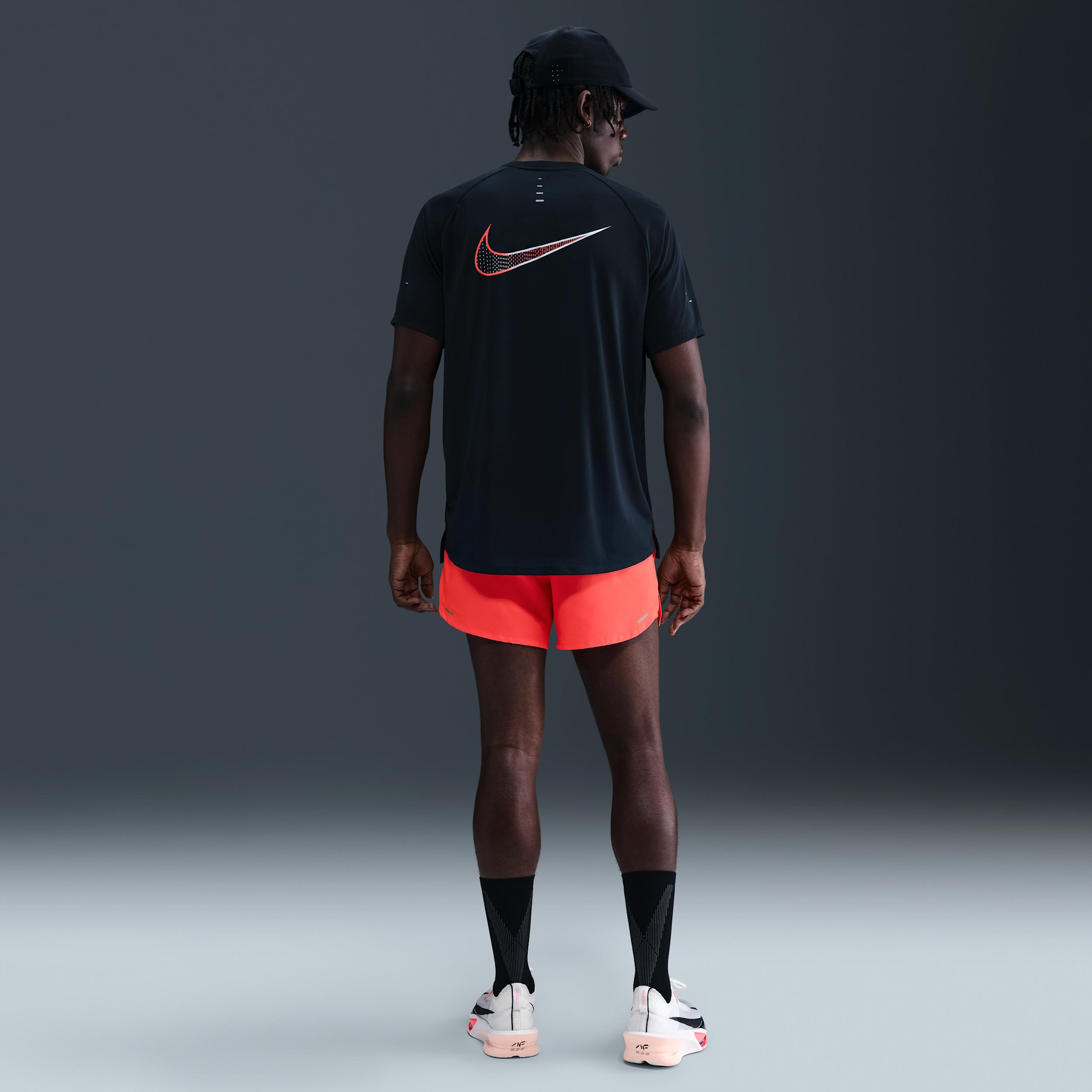 Nike Mens Stride Dri-FIT 5 2-in-1 Running Shorts | FN2992-635 Product Image