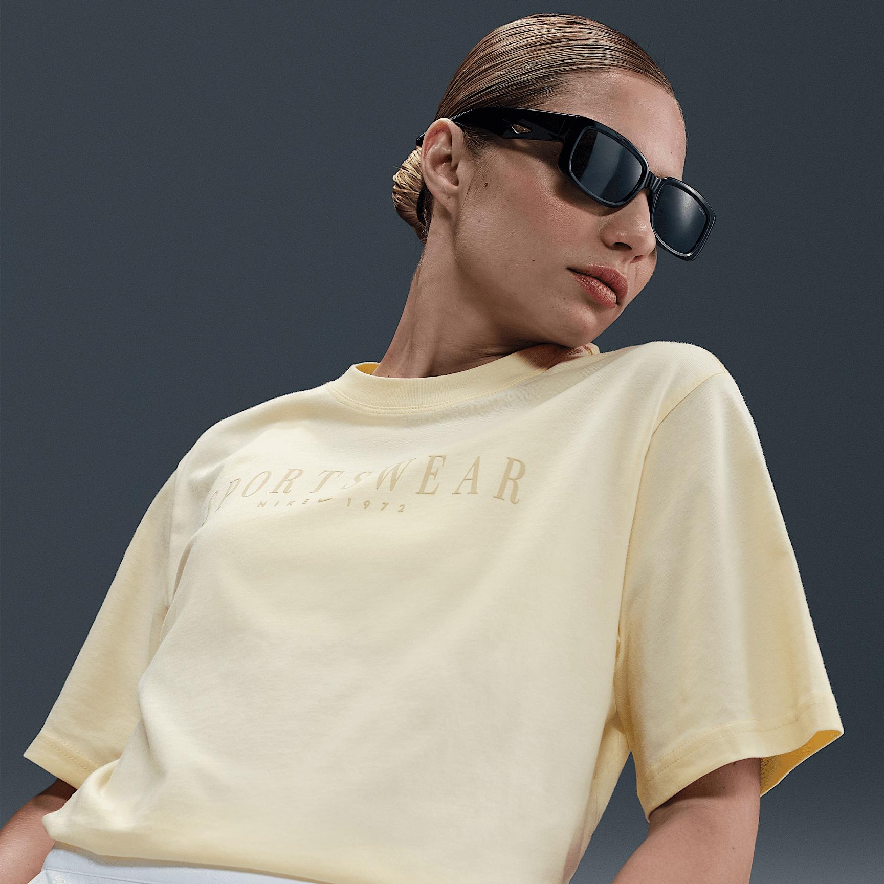 Womens Nike Sportswear Boxy T-Shirt | HV4653-104 Product Image