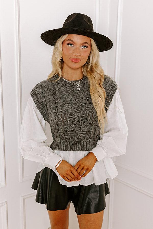 Cozy To The Touch Sweater Top Product Image