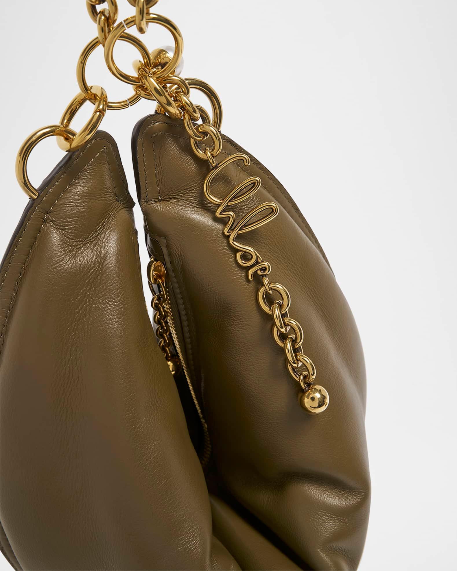 Icons Half Moon Shoulder Bag in Lambskin  Product Image