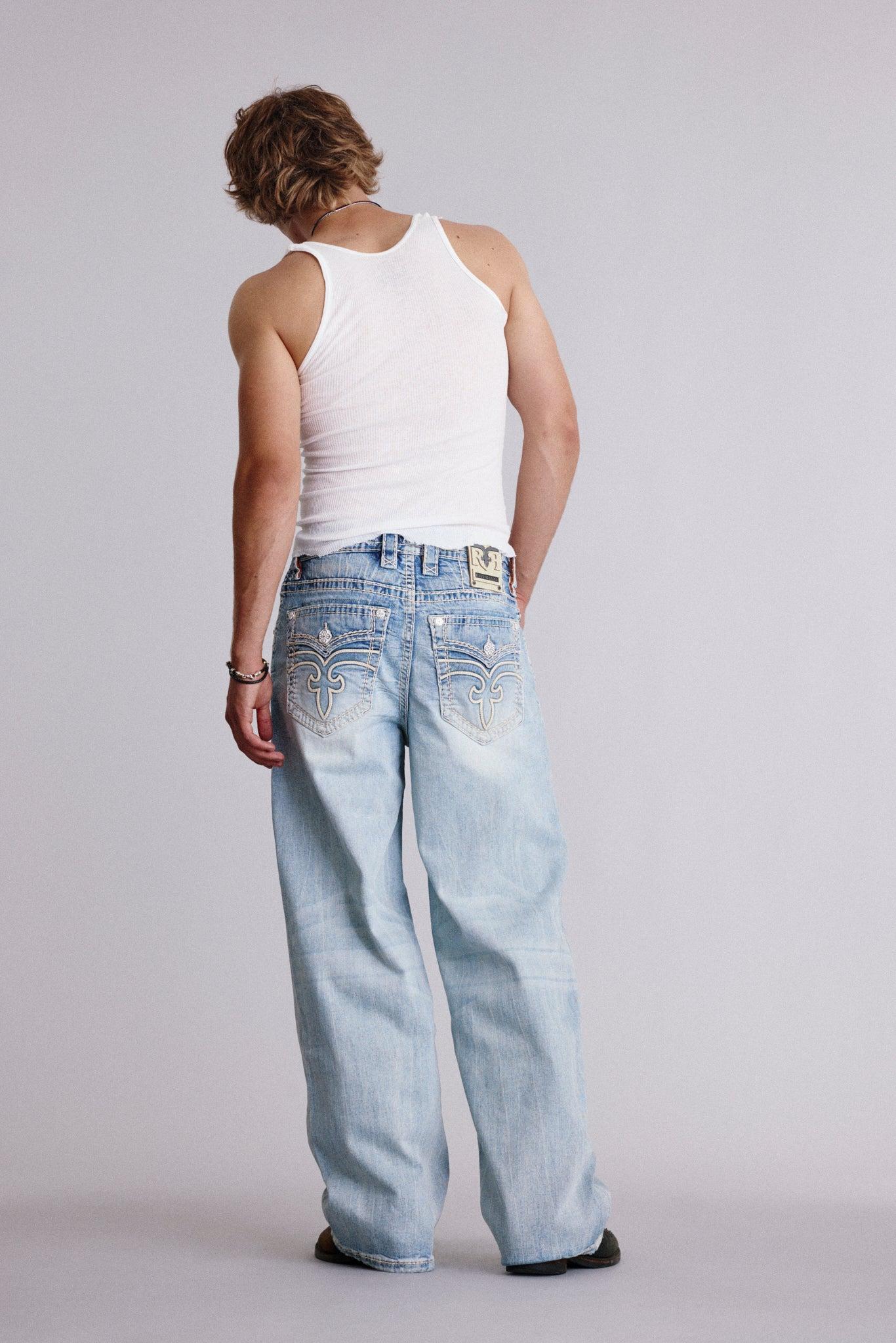 Arther Loose Fit Jeans Male Product Image