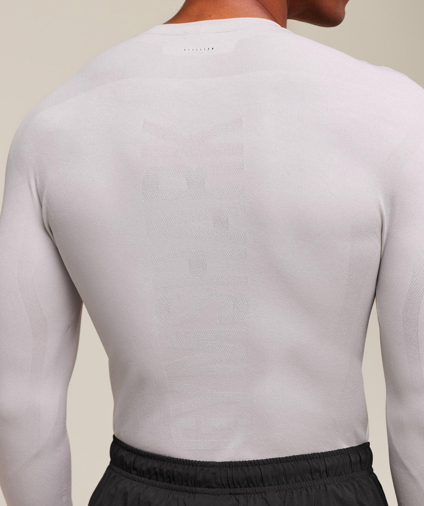 Gymshark everywear Warp Knit LS T-Shirt - Tame Grey Male Product Image