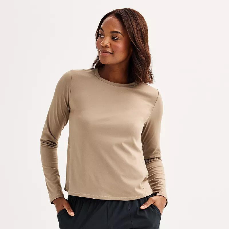 Women's Tek Gear® Essential Soft Long Sleeve Top,  Product Image