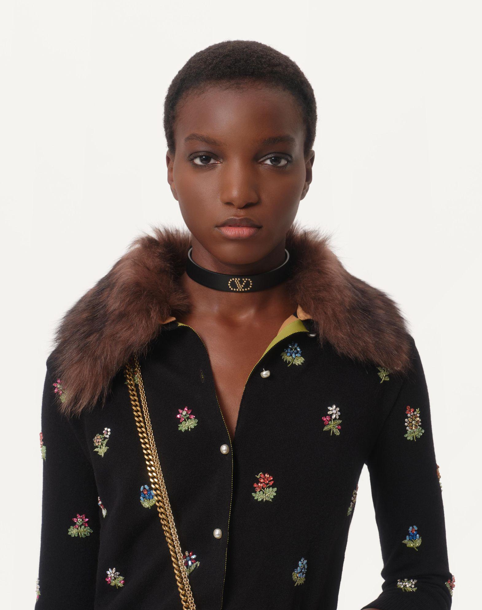 Embroidered Cardigan Product Image