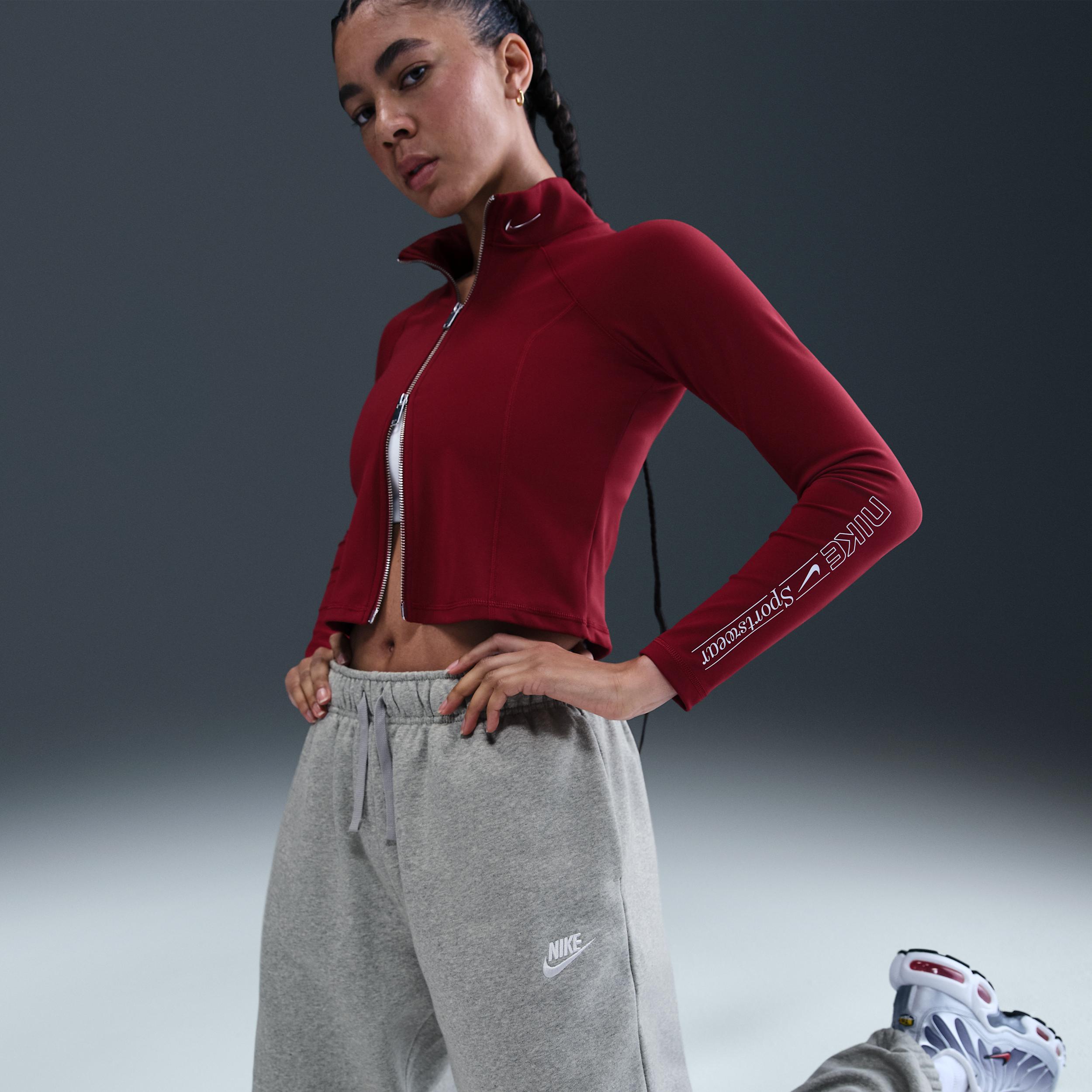 Women's Nike Sportswear Club Fleece Mid-Rise Oversized Sweatpants Product Image