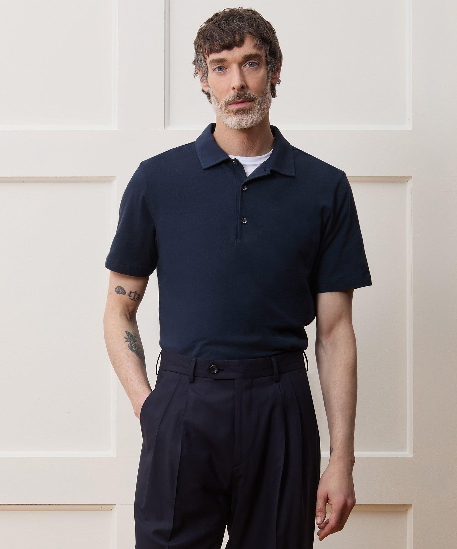 Made In L.A. Jersey Polo Product Image