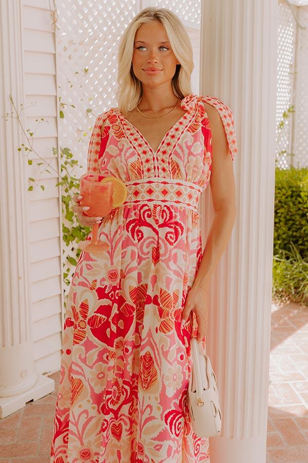 Veranda Charm Floral Maxi Dress Product Image