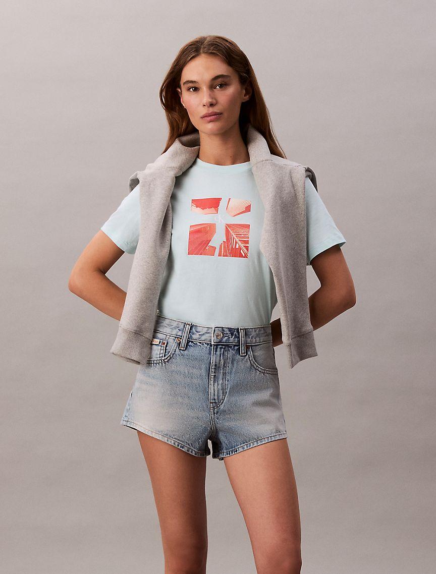 Skyscraper Graphic Boxy T-Shirt  Product Image