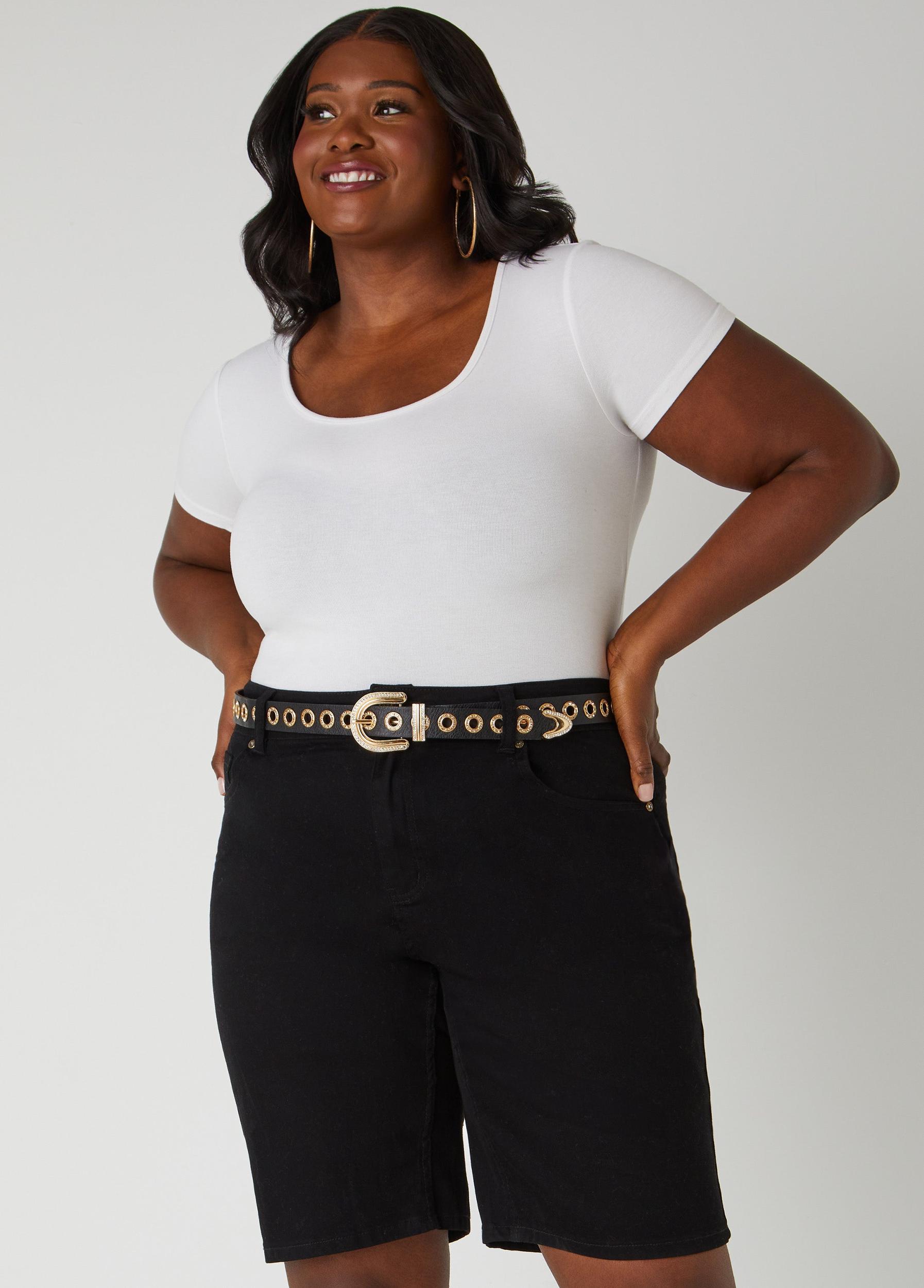 Crystal And Grommet Waist Belt Product Image