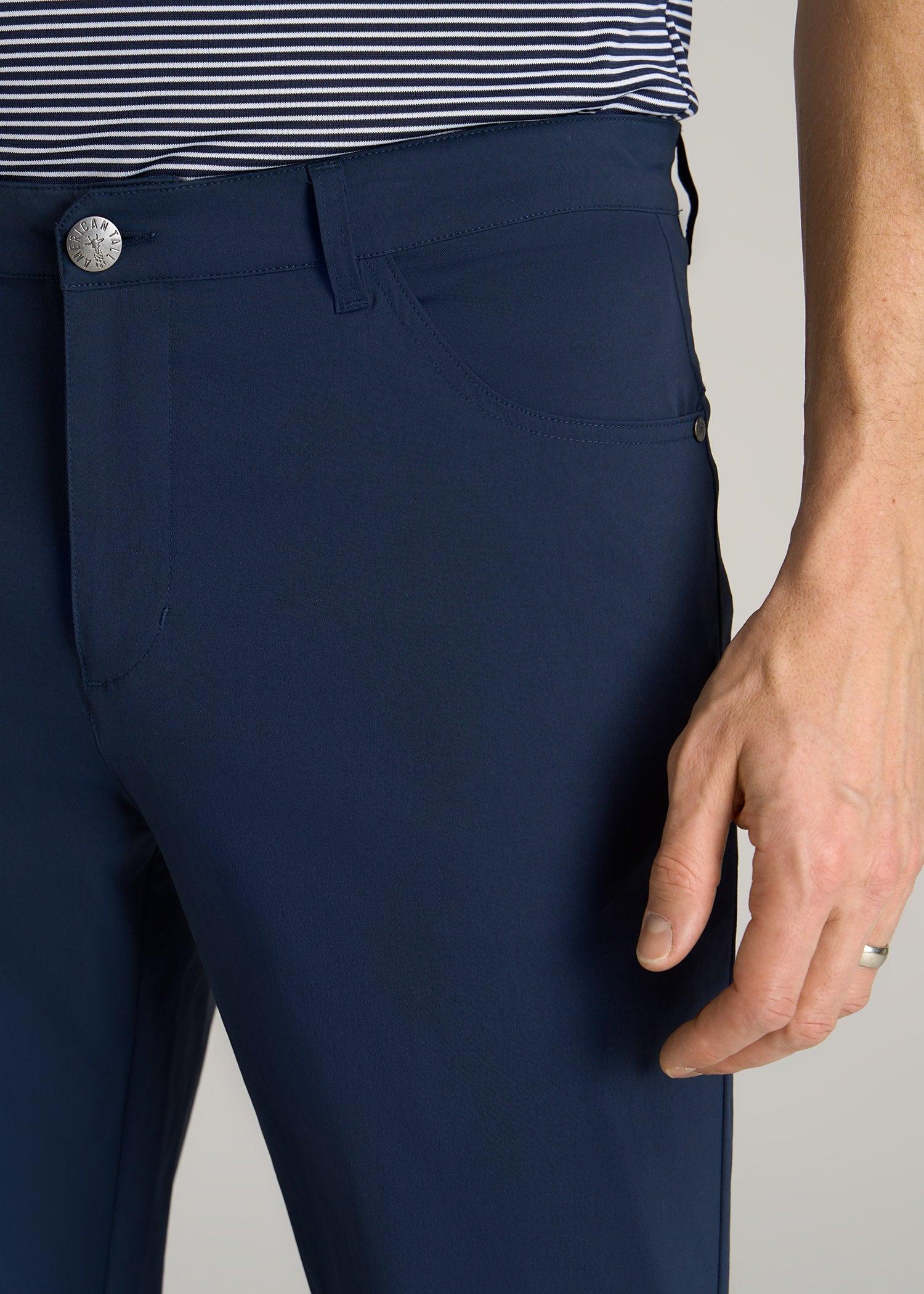 TAPERED-FIT Traveler Pants for Tall Men in Tan Male Product Image