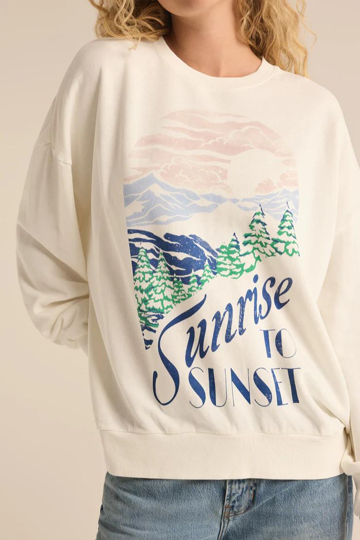 Sunset Sunday Sweatshirt Product Image