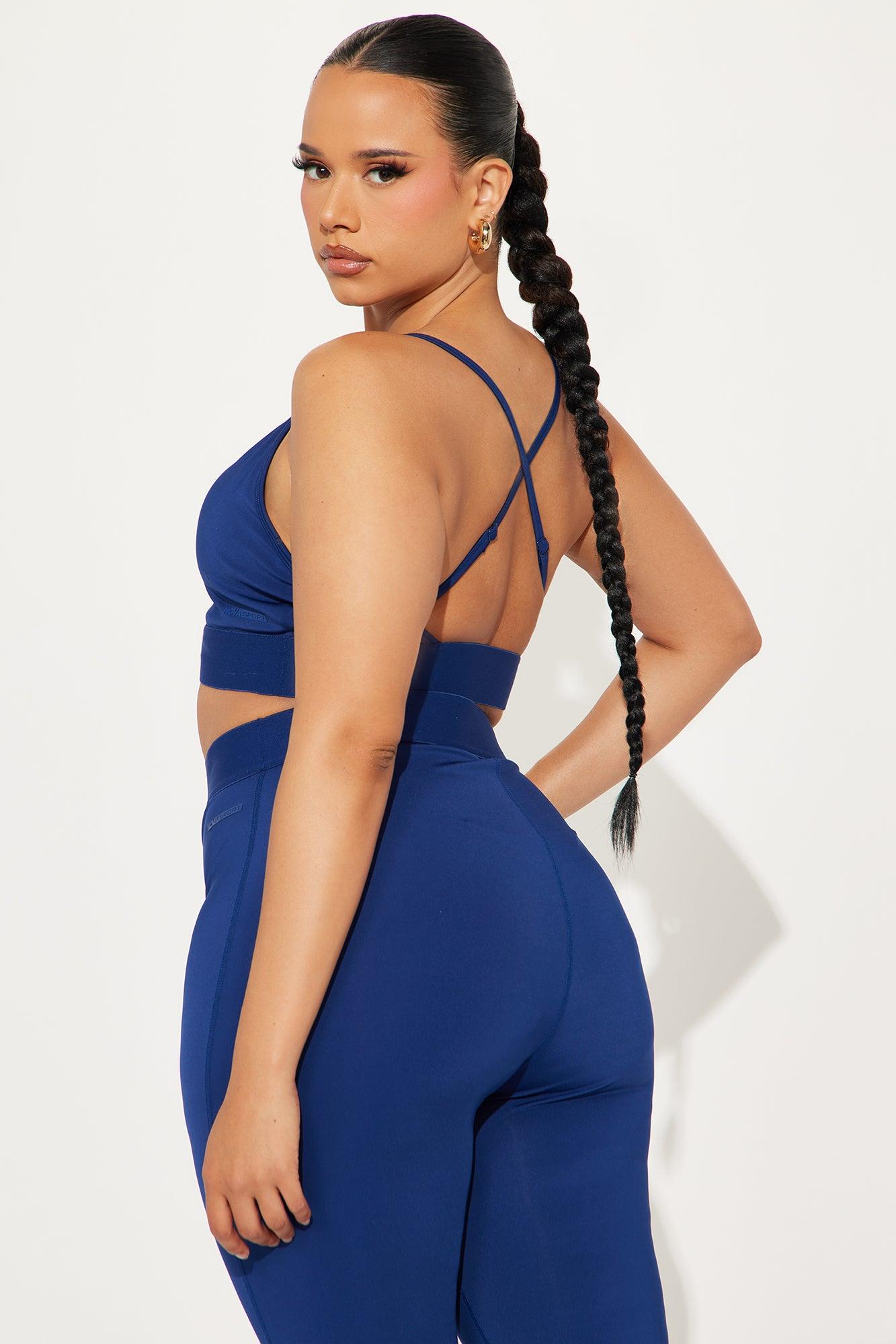 Paddle Pro Elevate Sports Bra - Midnight Blue Product Image