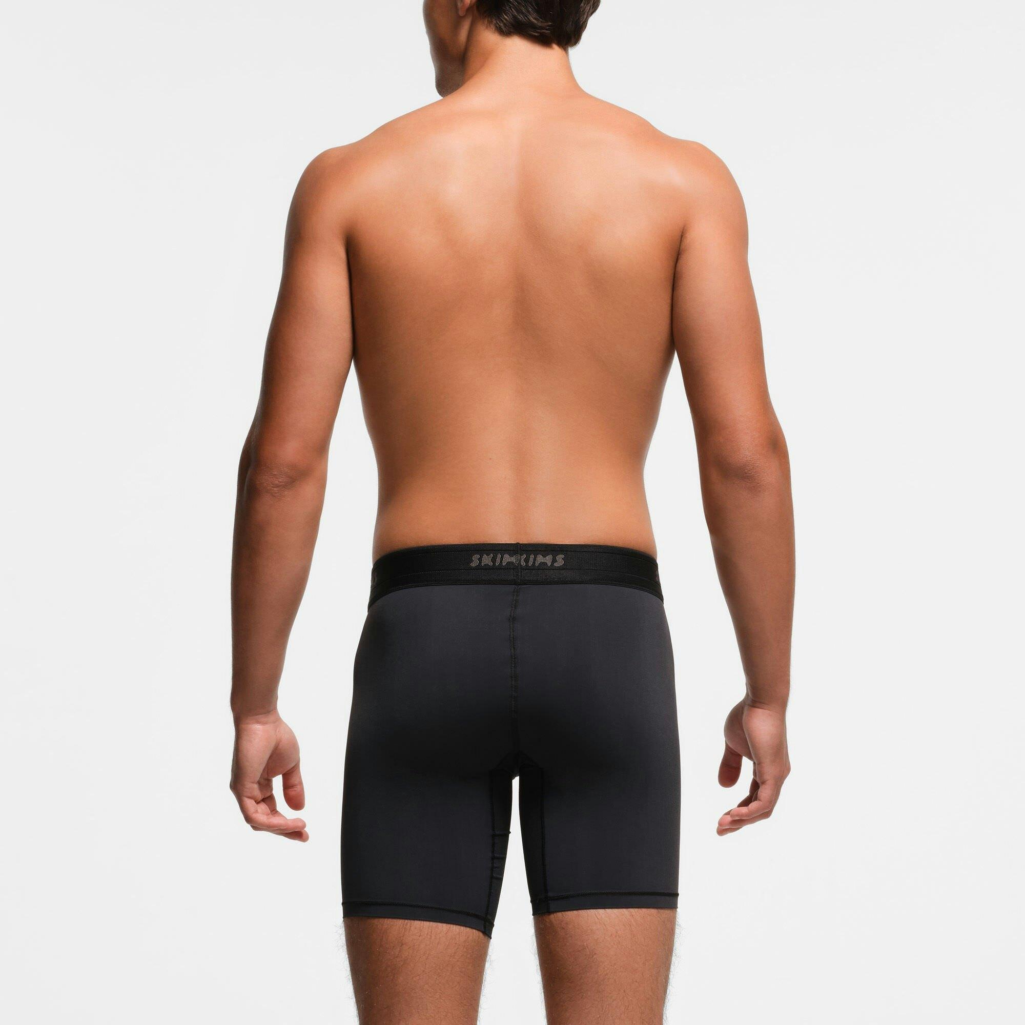 SKIMS FLEX MENS 7" BOXER BRIEF 3-PACK | OBSIDIAN Product Image