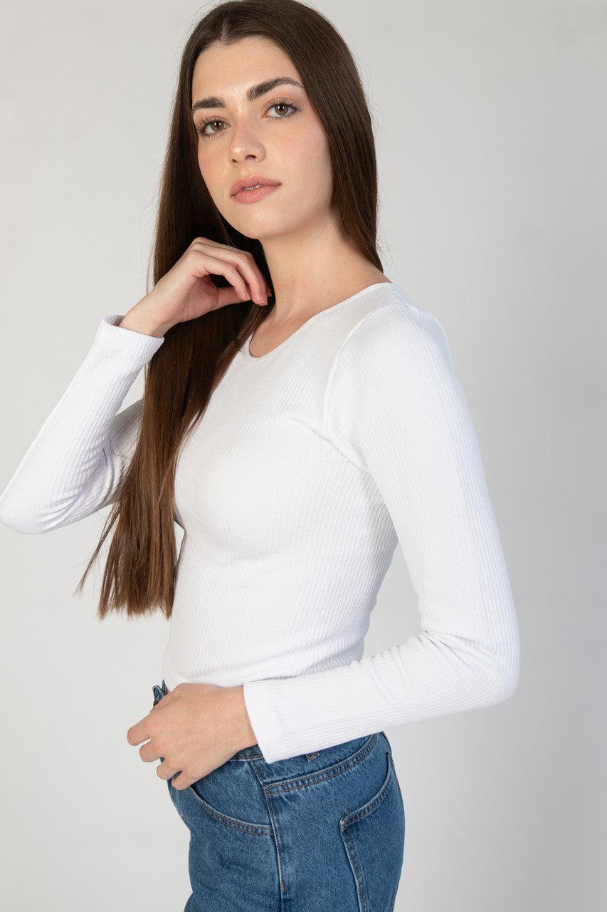 Waffle Knit Fleece Longsleeve Product Image