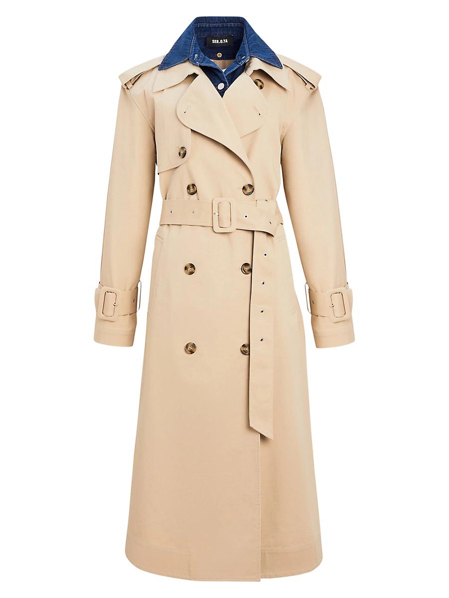 Womens York Trench Coat Product Image