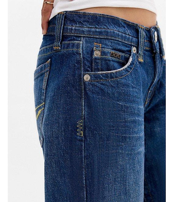 BDG Urban Outfitters Kayla Greencast Low Rise 5-Pocket Jeans Product Image