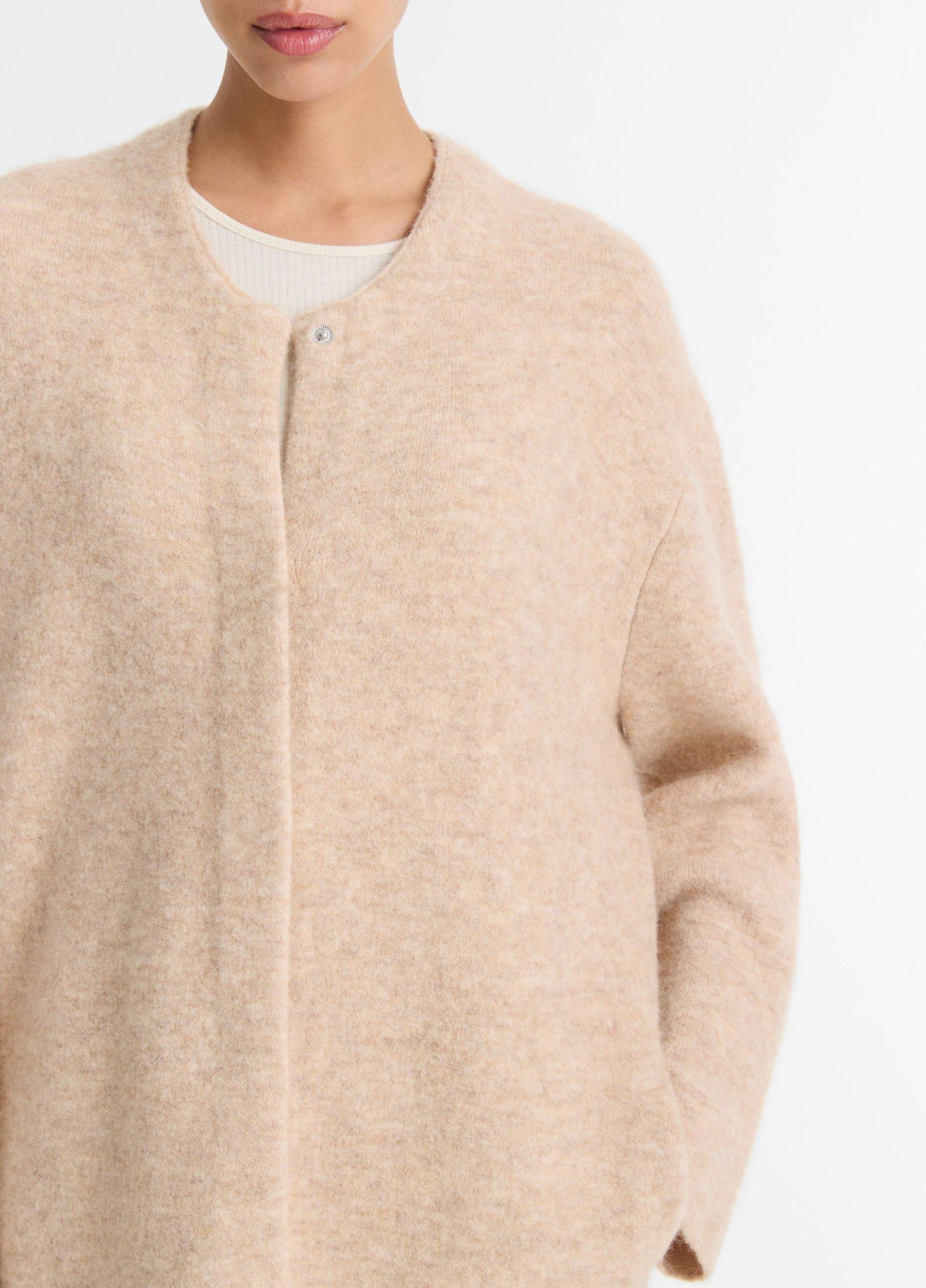 Textured Soft Sculpted Car Coat Product Image