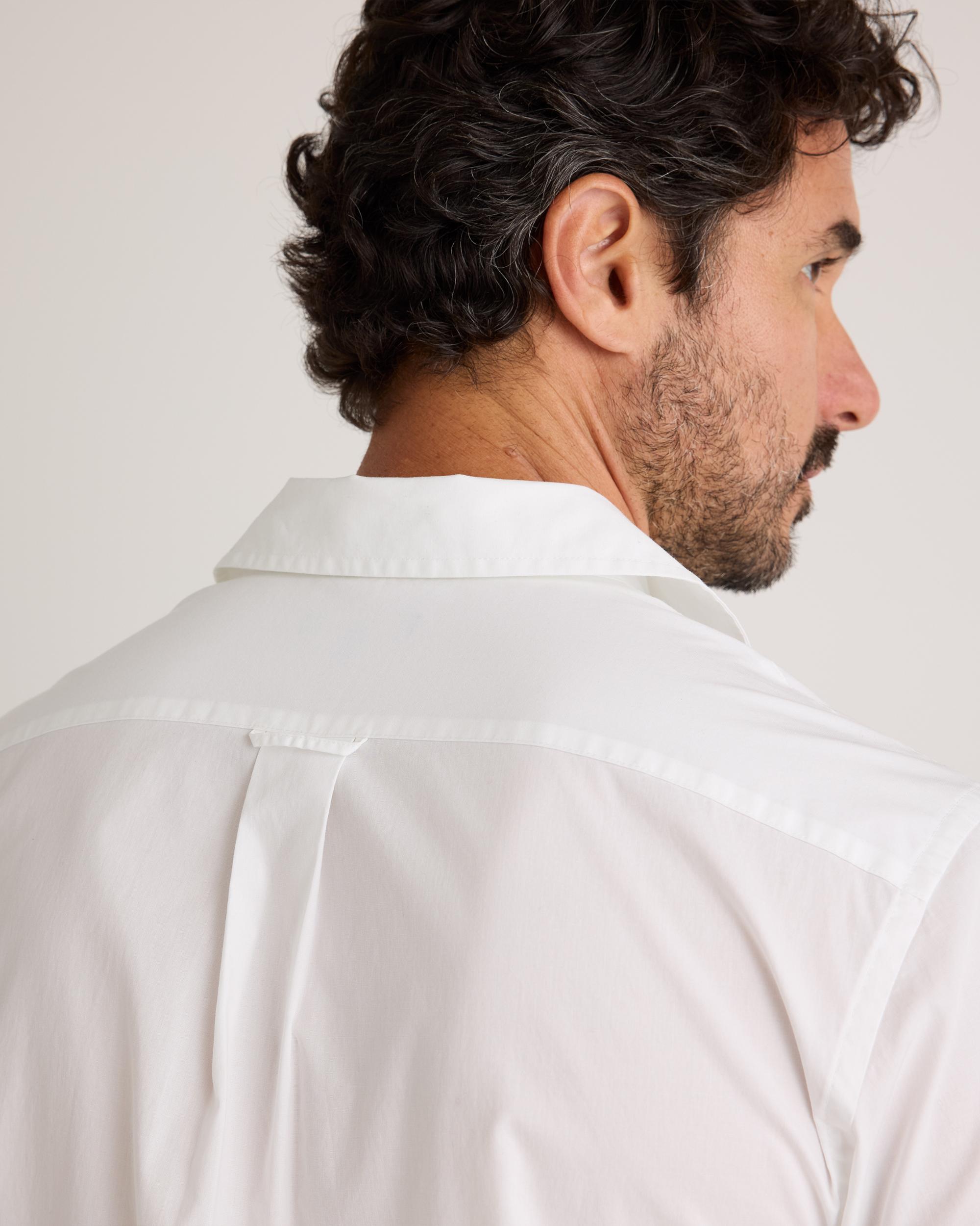 Quince | Men's Stretch Poplin Camp Shirt Organic Cotton Product Image