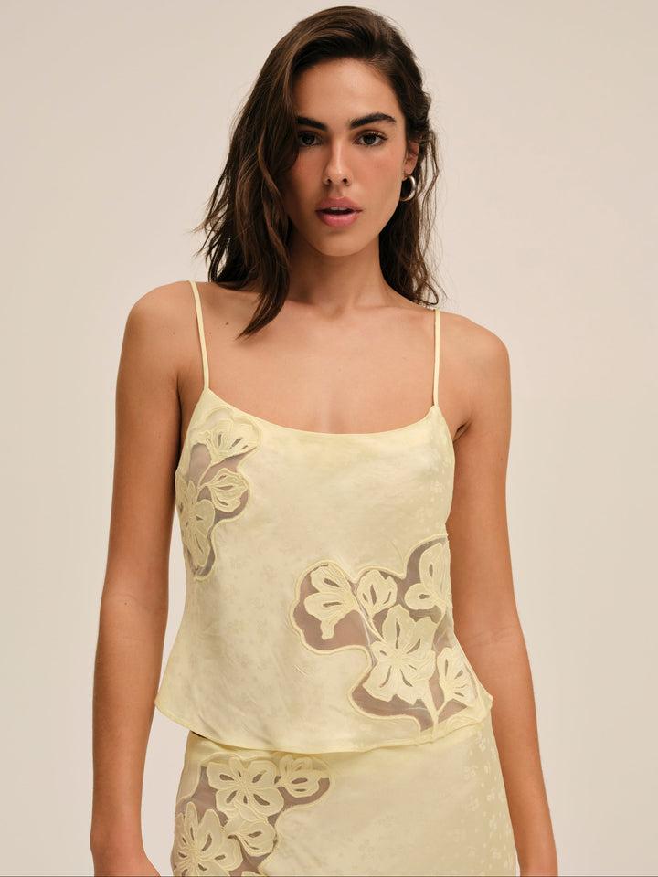 Sunrise Top — Yellow Product Image