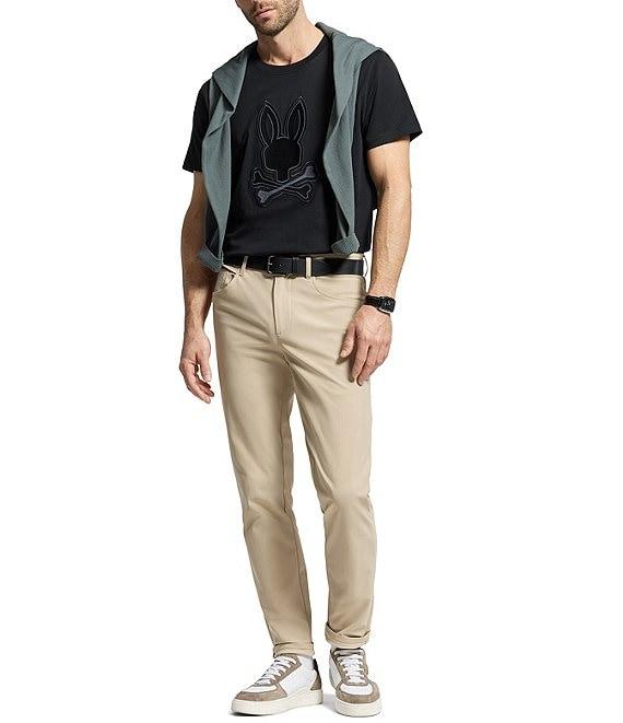 Psycho Bunny New Castle Graphic Short Sleeve Large Embroidered Logo T-Shirt Product Image