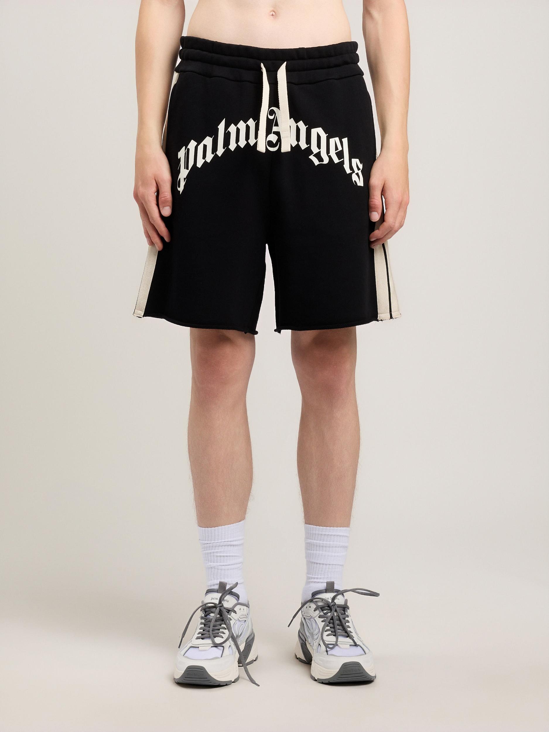 Curved Logo Track Sweatshorts Product Image