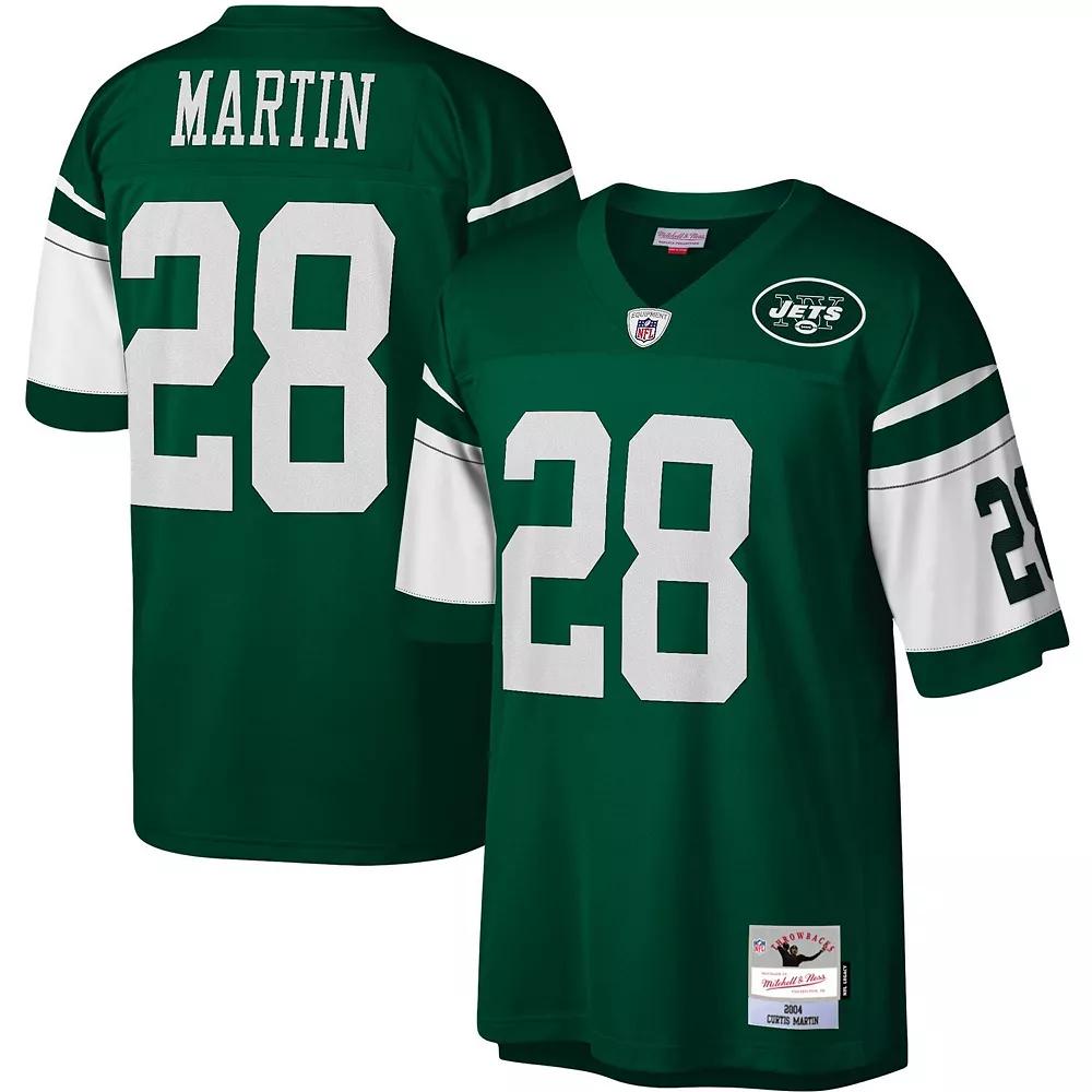Mens Mitchell & Ness Curtis Martin New York Jets Legacy Replica Jersey Product Image