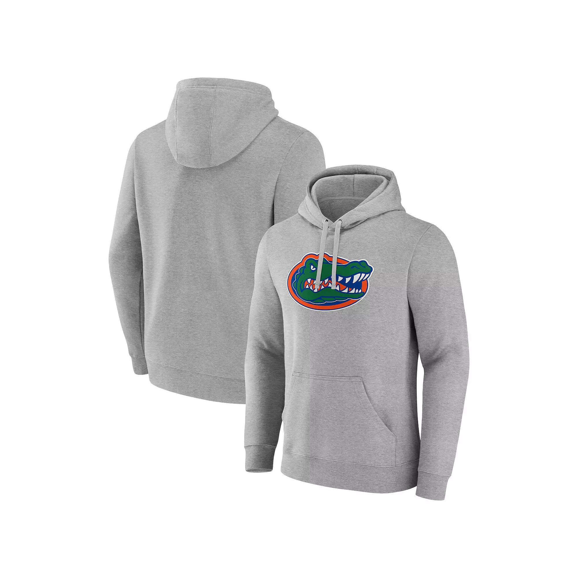Men's Fanatics Gray Florida Gators Fleece Pullover Hoodie,  Product Image