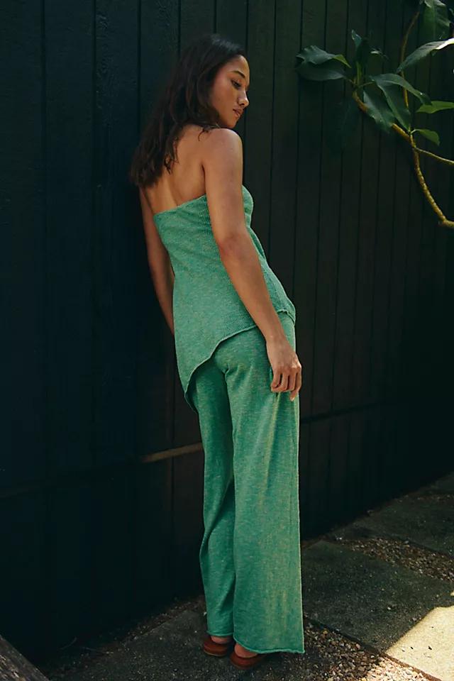 Krista Cotton-Linen Sweater Set Product Image