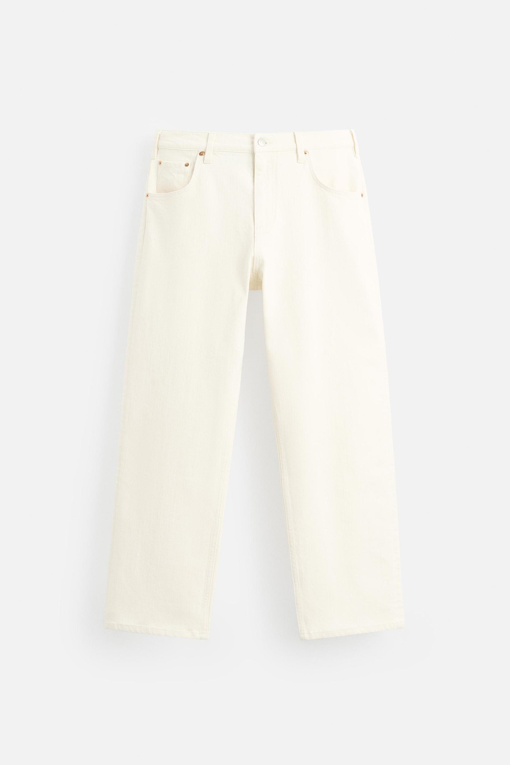 ADJUSTABLE RELAXED FIT JEANS Product Image