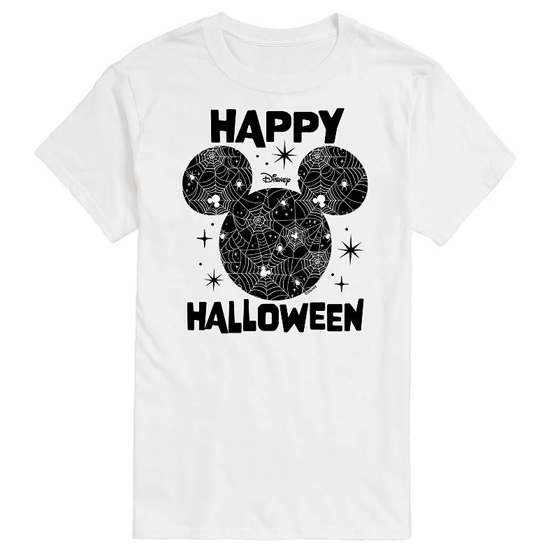 Disney's Mickey Mouse & Friends Big & Tall Happy Halloween Silhoette Graphic Tee, Men's,  Product Image