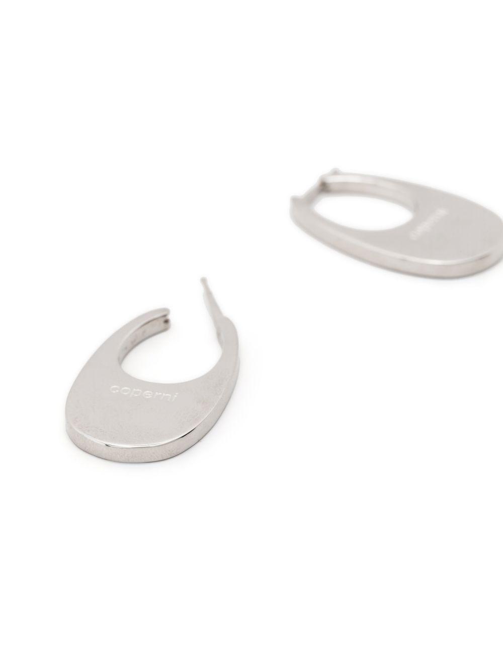 Medium Swipe logo earrings Product Image