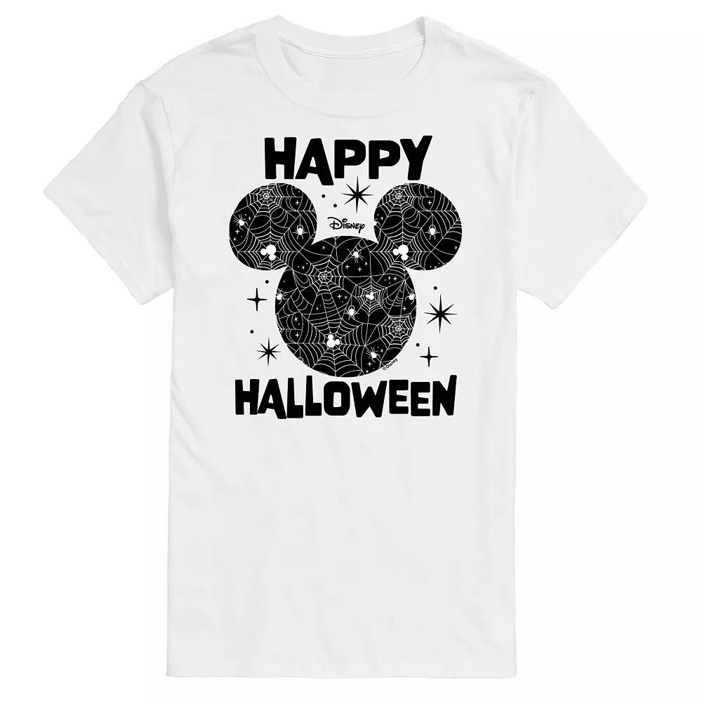 Disney's Mickey Mouse & Friends Big & Tall Happy Halloween Silhoette Graphic Tee, Men's,  Product Image