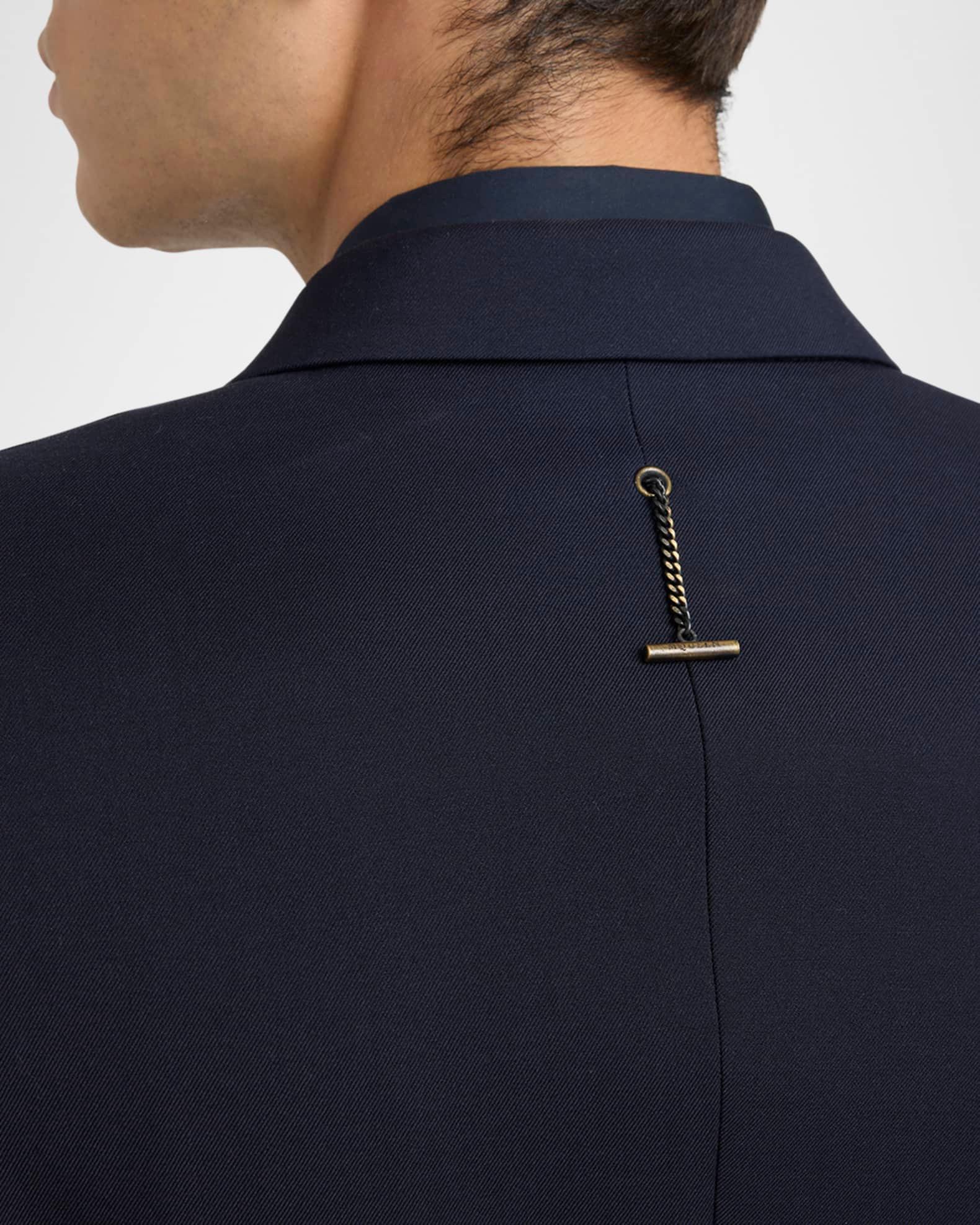 Men's Double-Breasted Shrunken Blazer Product Image