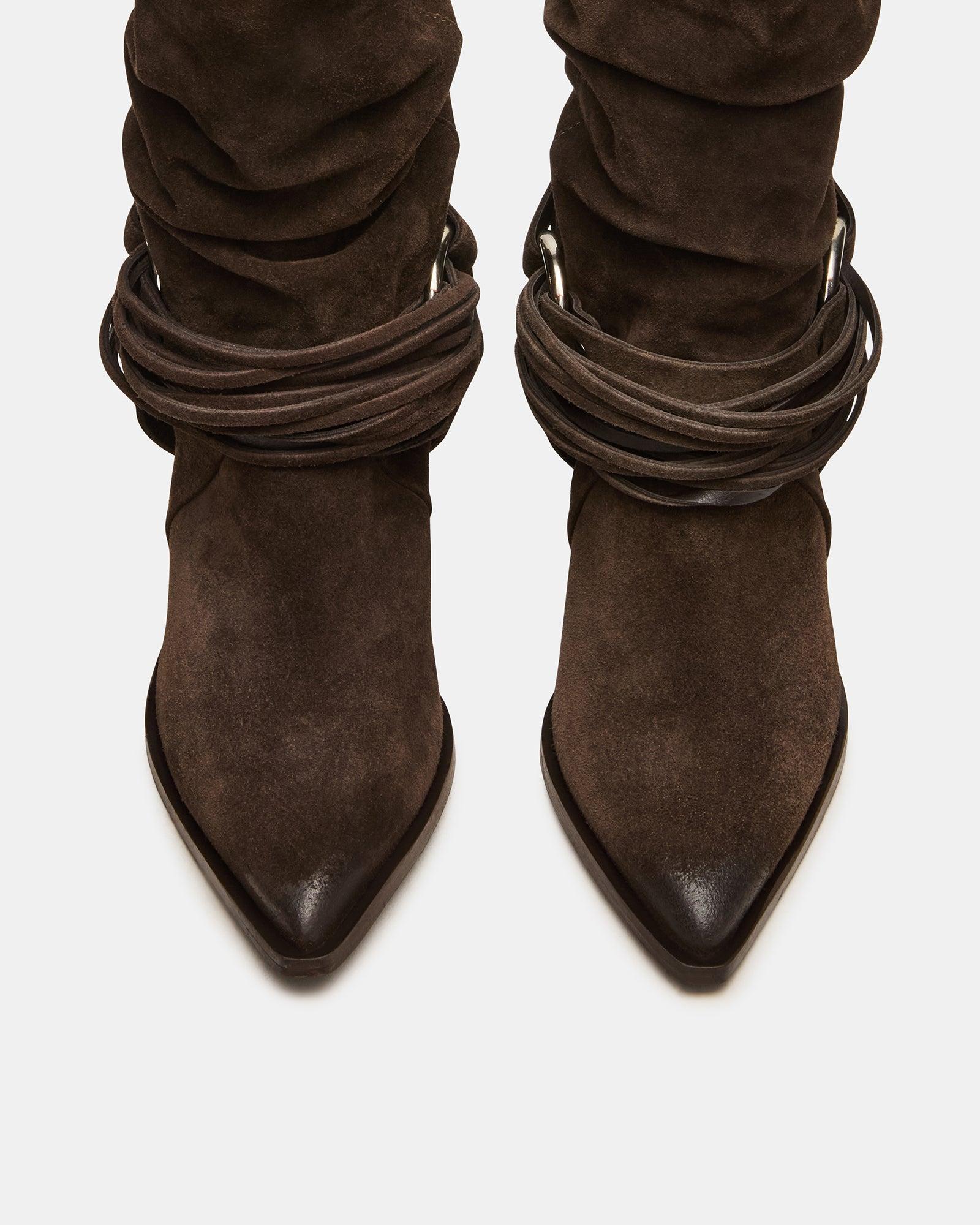 LAUPER DARK TAUPE SUEDE Female Product Image