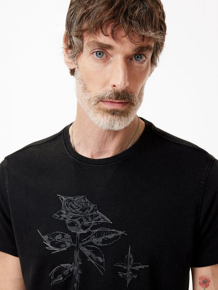 John Varvatos Rose and Skull Tee Product Image