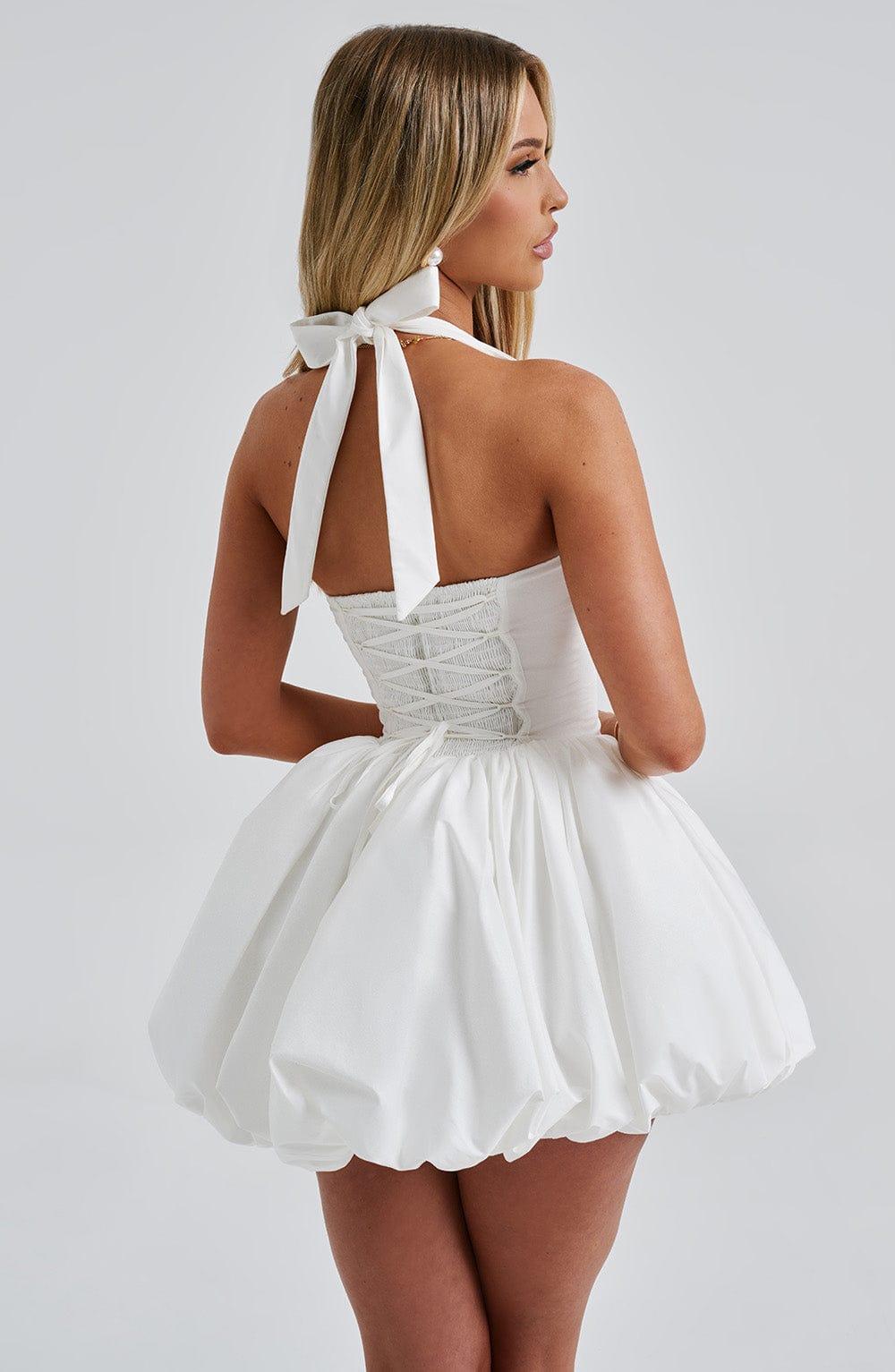 Maricia Mini Dress - Ivory Product Image