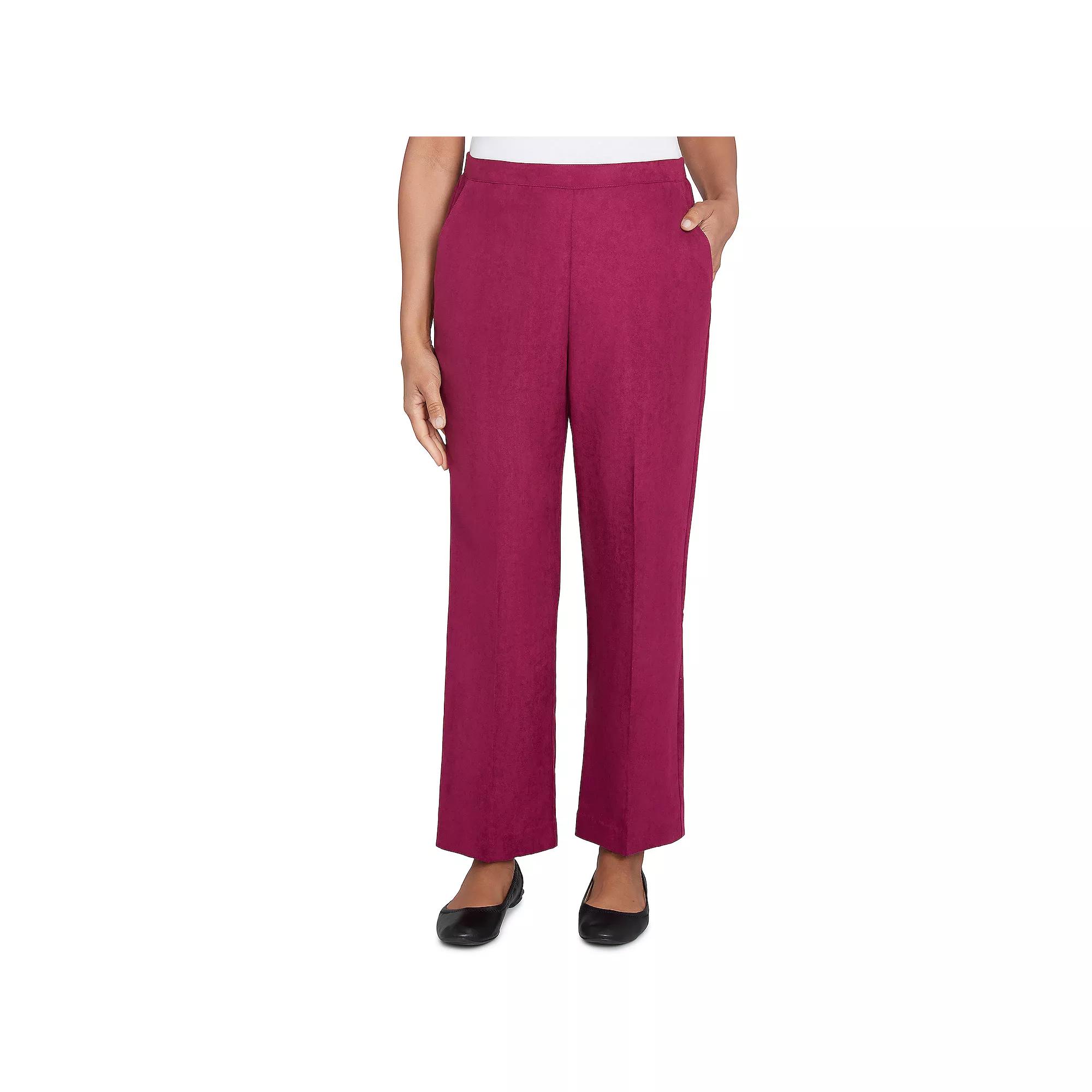 Women's Alfred Dunner Classic Slant Pocket Medium Length Pant, Size: 8 Product Image