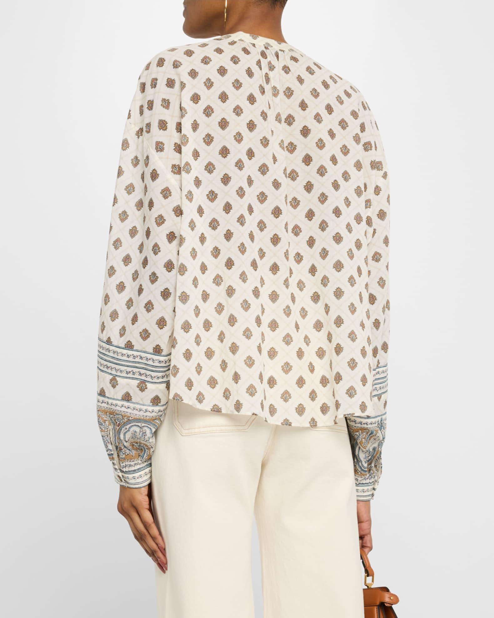 Lollie Button-Front Blouse Product Image