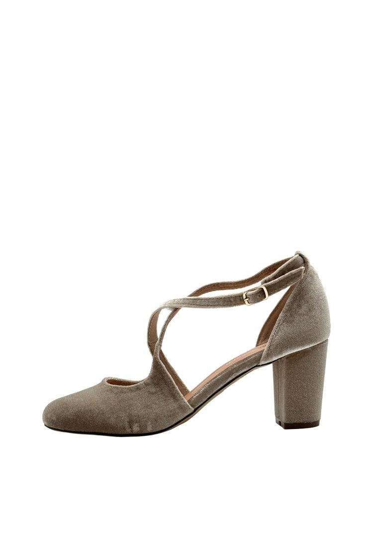 Oren Velvet Mary Jane Heels Product Image