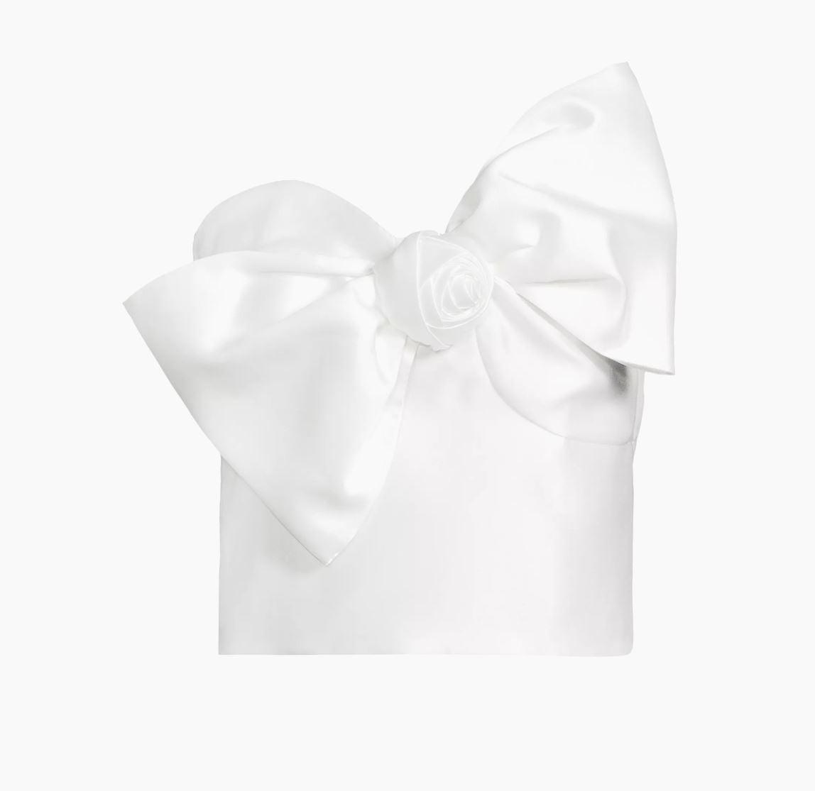 Hutch Bow Flower Strapless Top Product Image