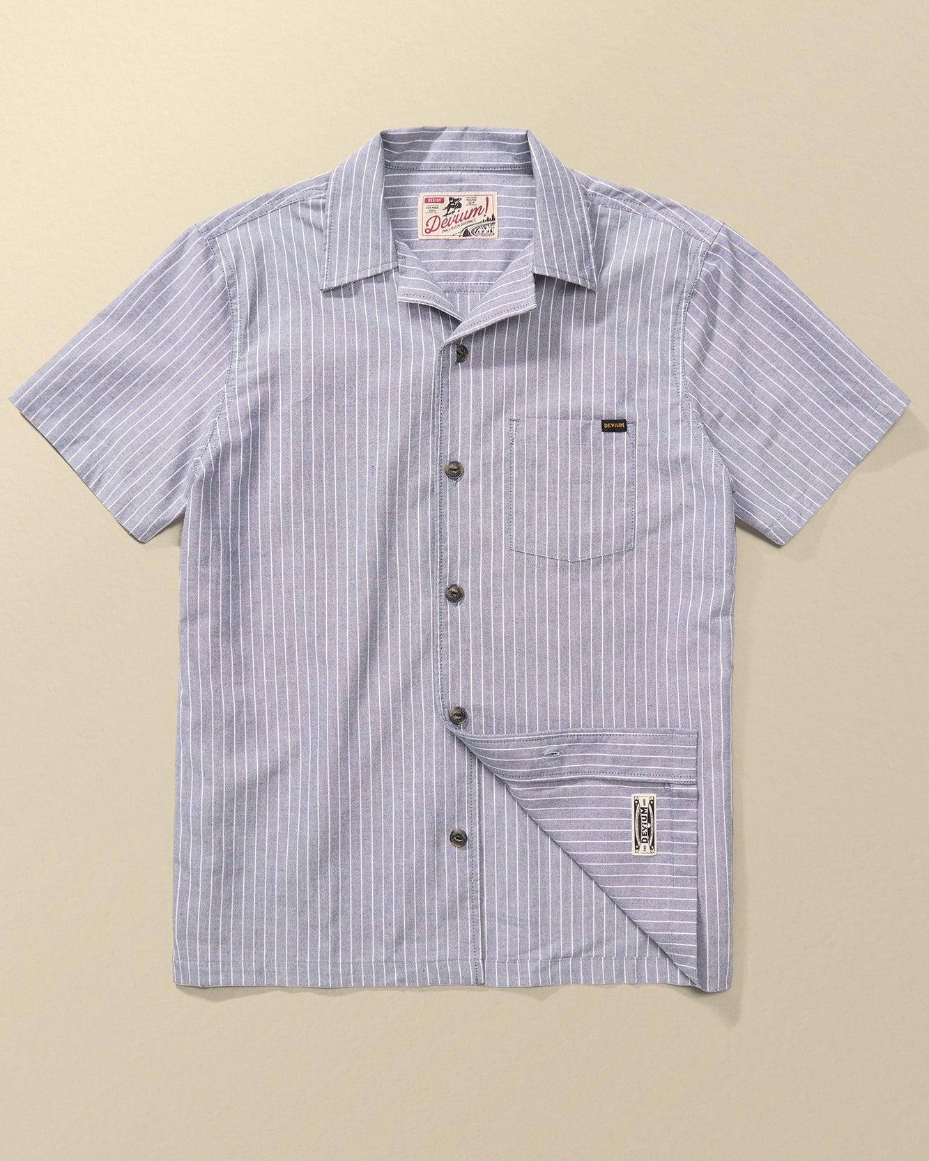 Lombard Striped Short Sleeve Shirt Product Image