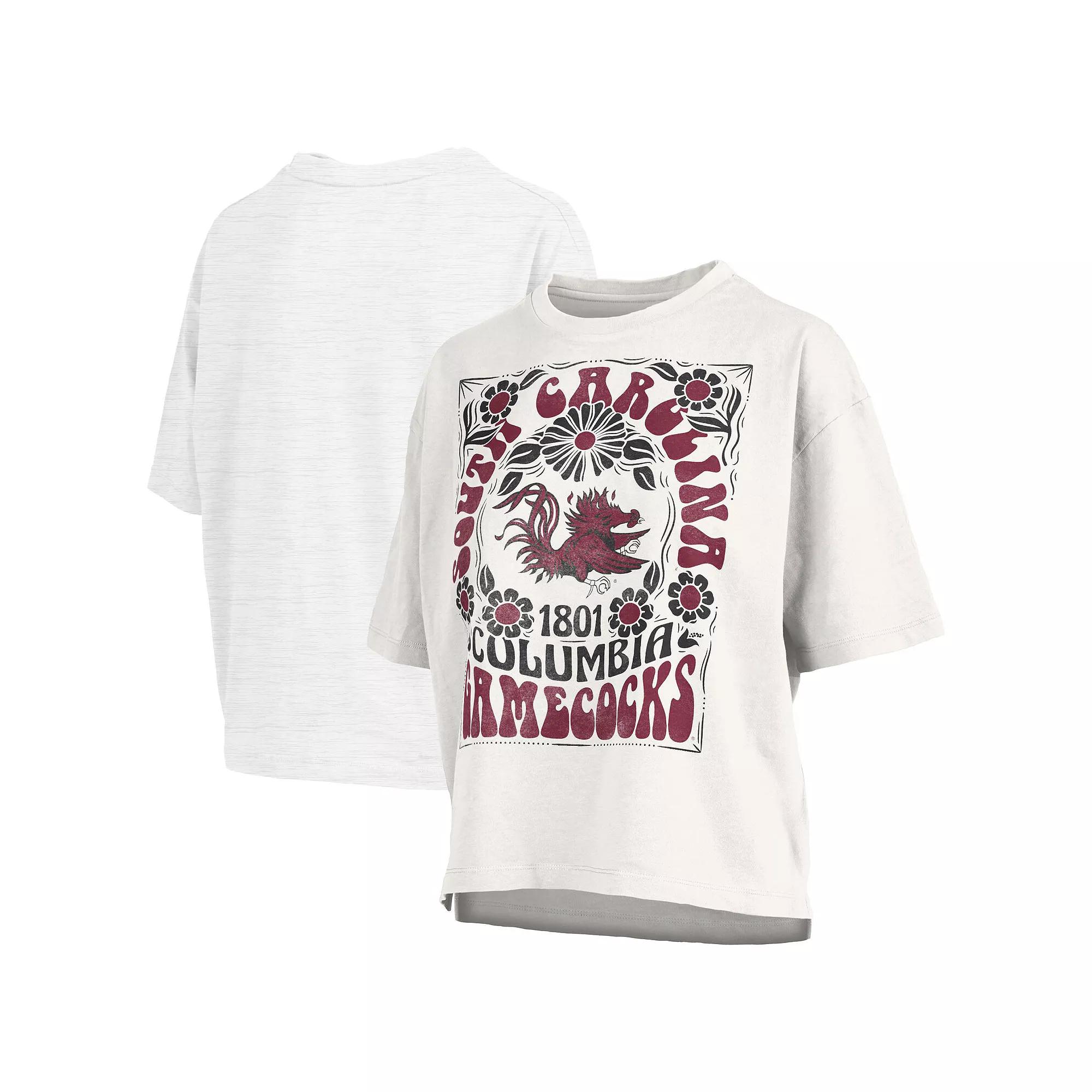 Women's Pressbox White South Carolina Gamecocks Harmony Over Product Image