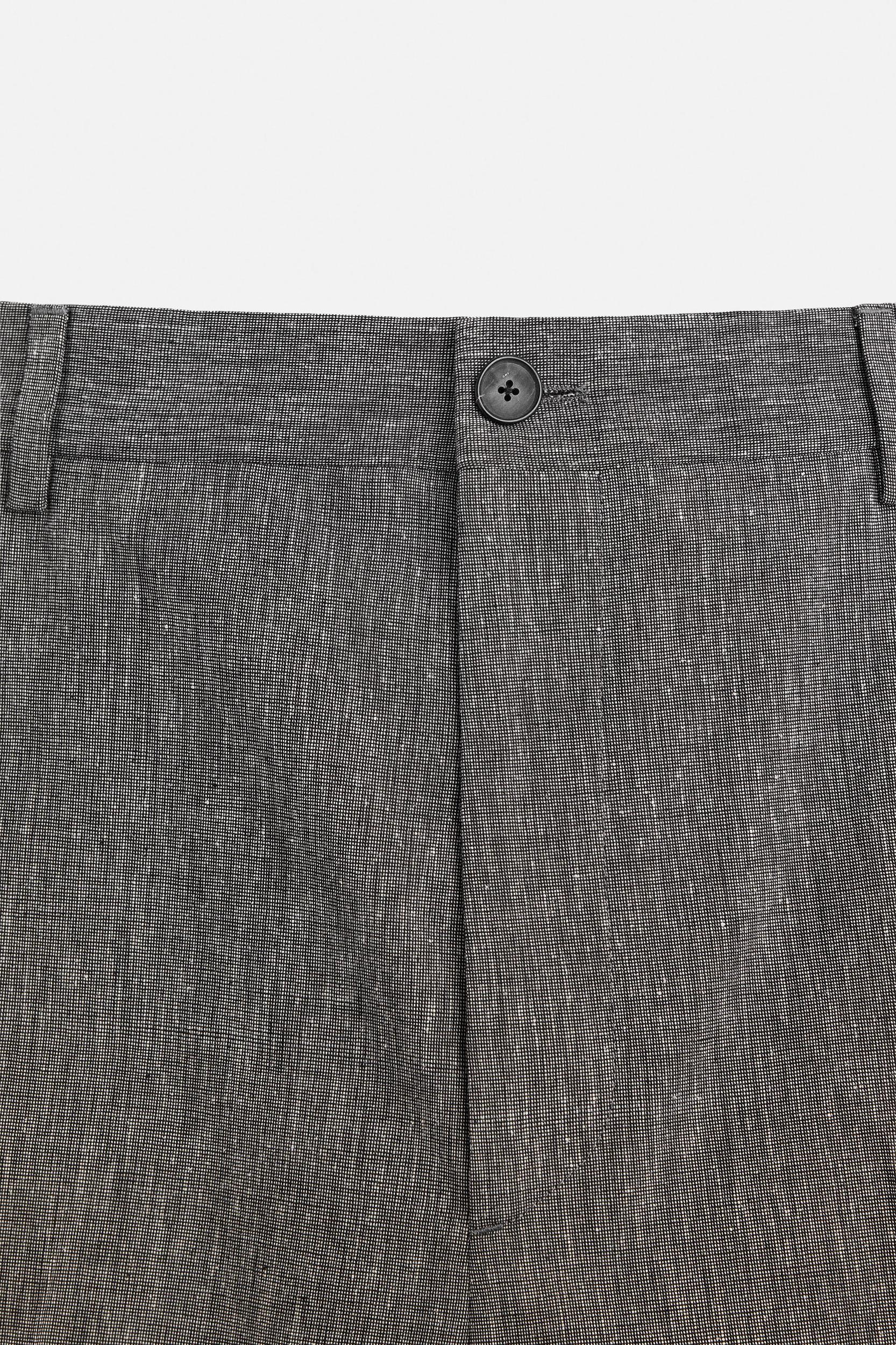 LIMITED EDITION TEXTURED SUIT PANTS Product Image