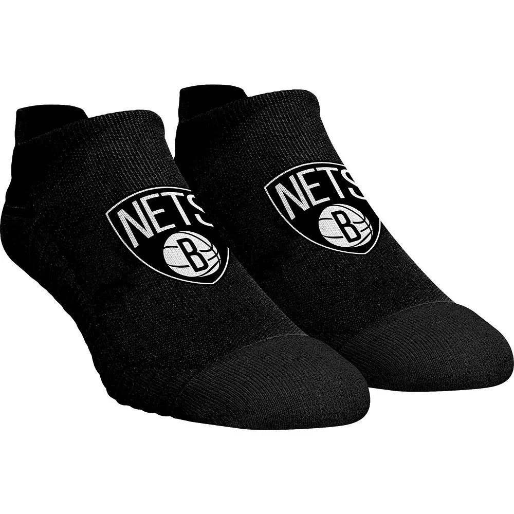 Rock Em Socks Brooklyn Nets Hex Ankle Socks, Adult Unisex,  Product Image
