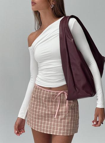 Beller Long Sleeve Top White Product Image