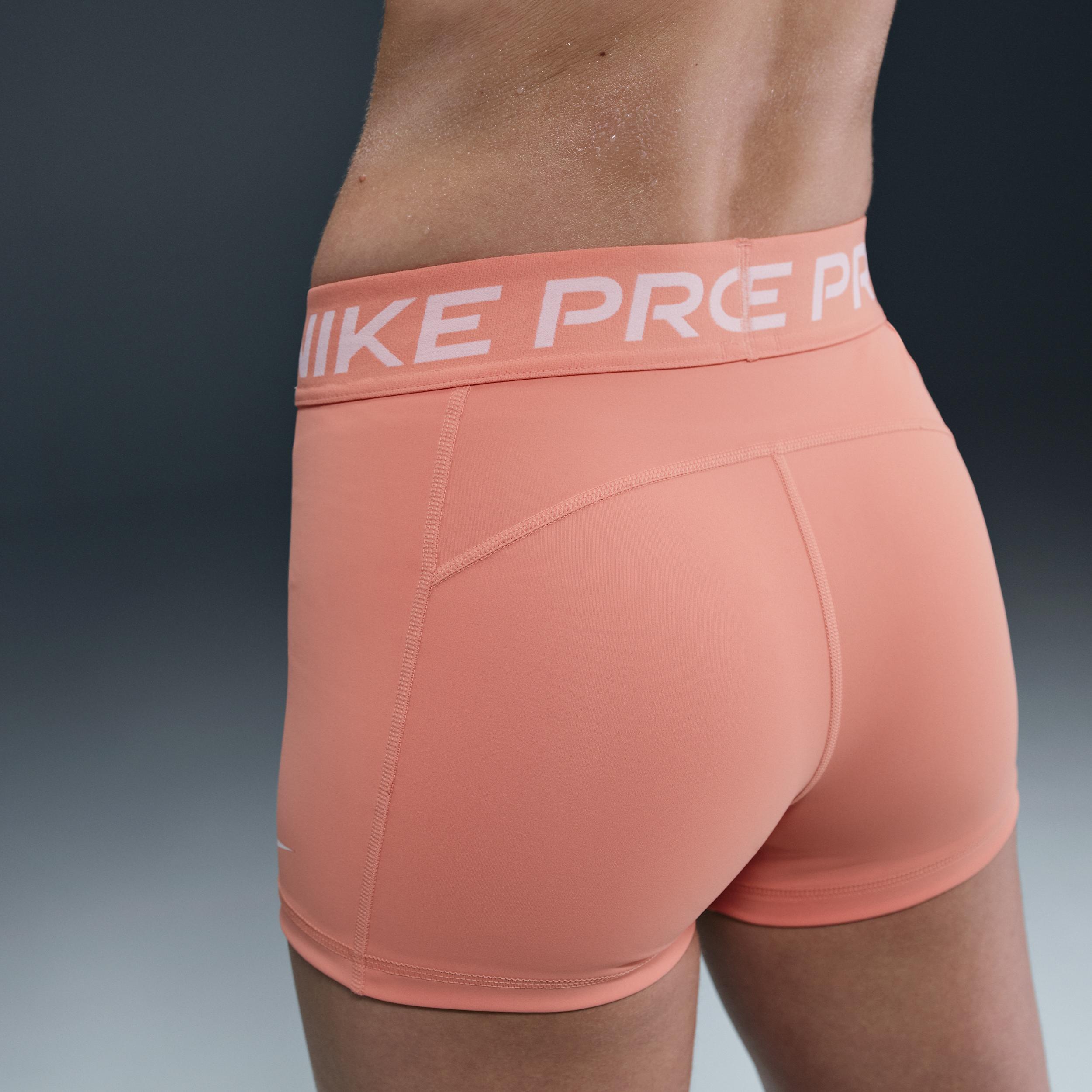Womens Nike Pro 3 Shorts | CZ9857-844 Product Image