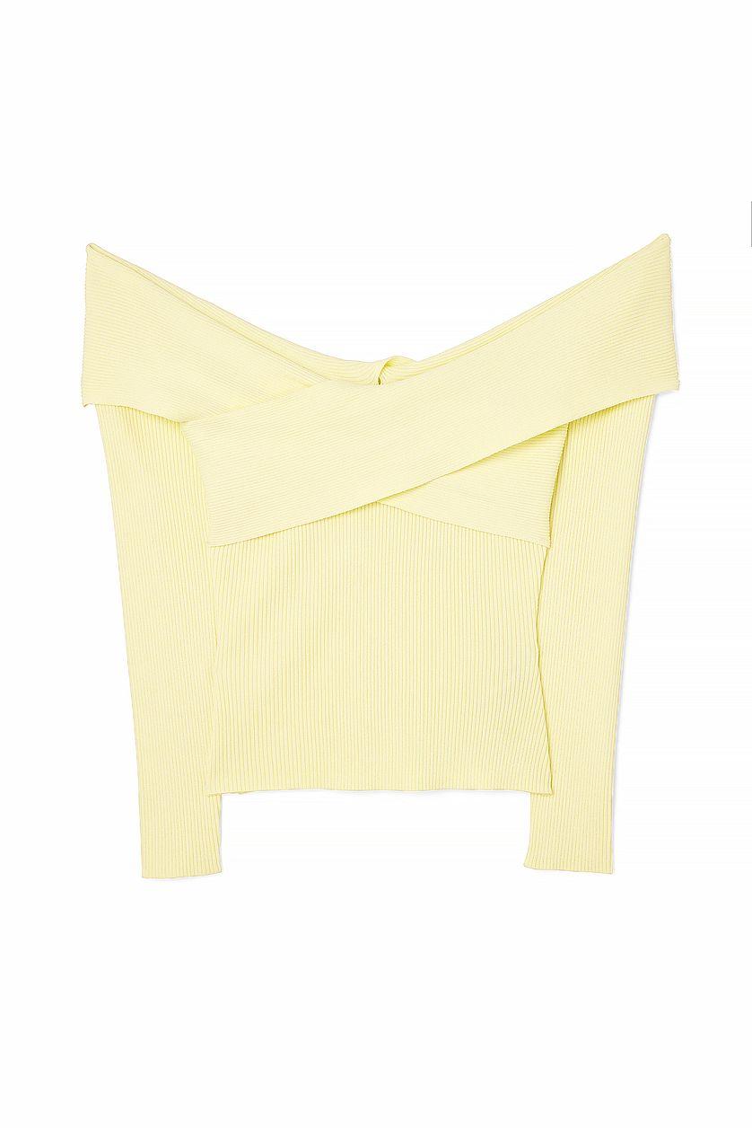 Off Shoulder Long Sleeve Top Product Image