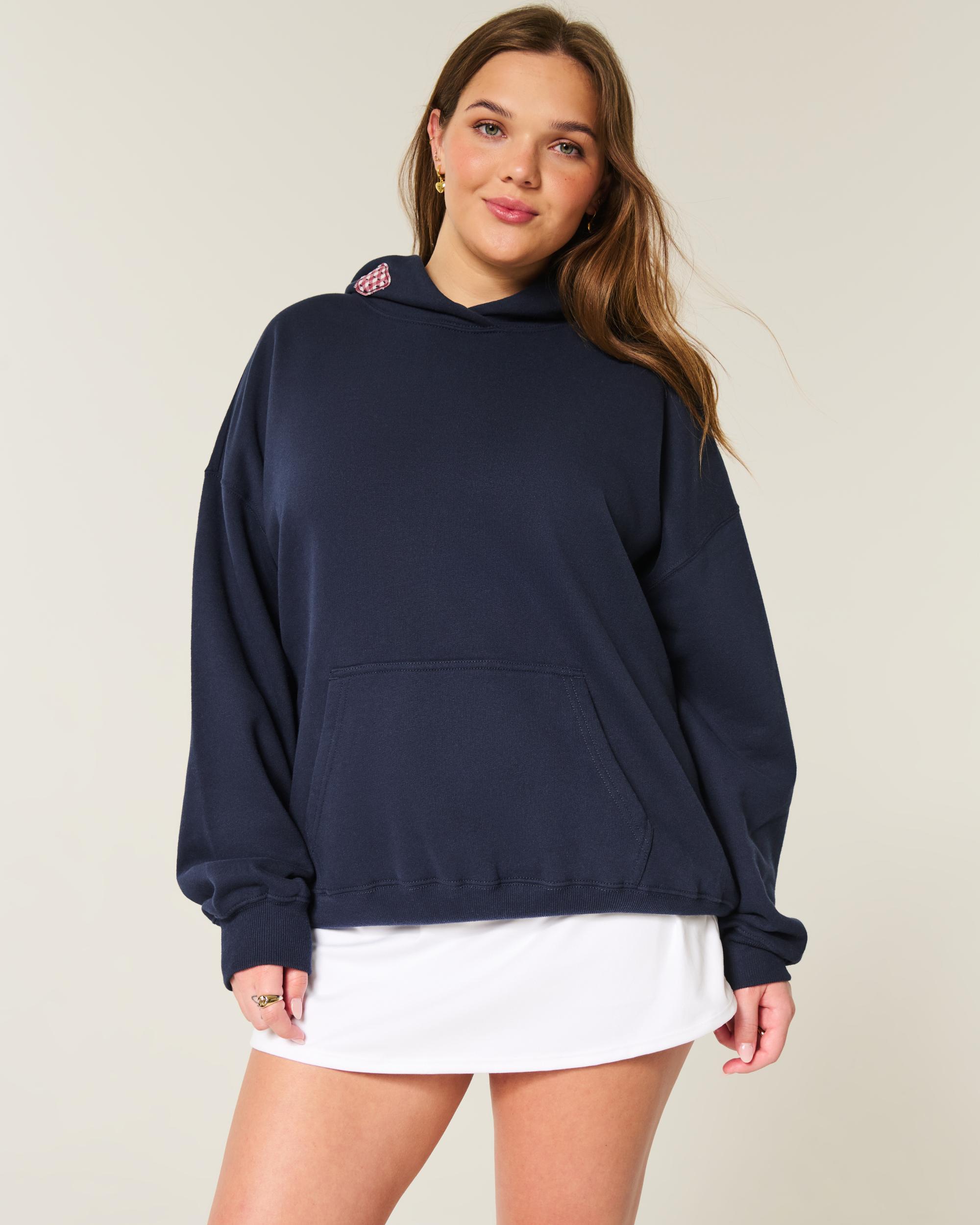 Oversized Fruit Graphic Hoodie Product Image